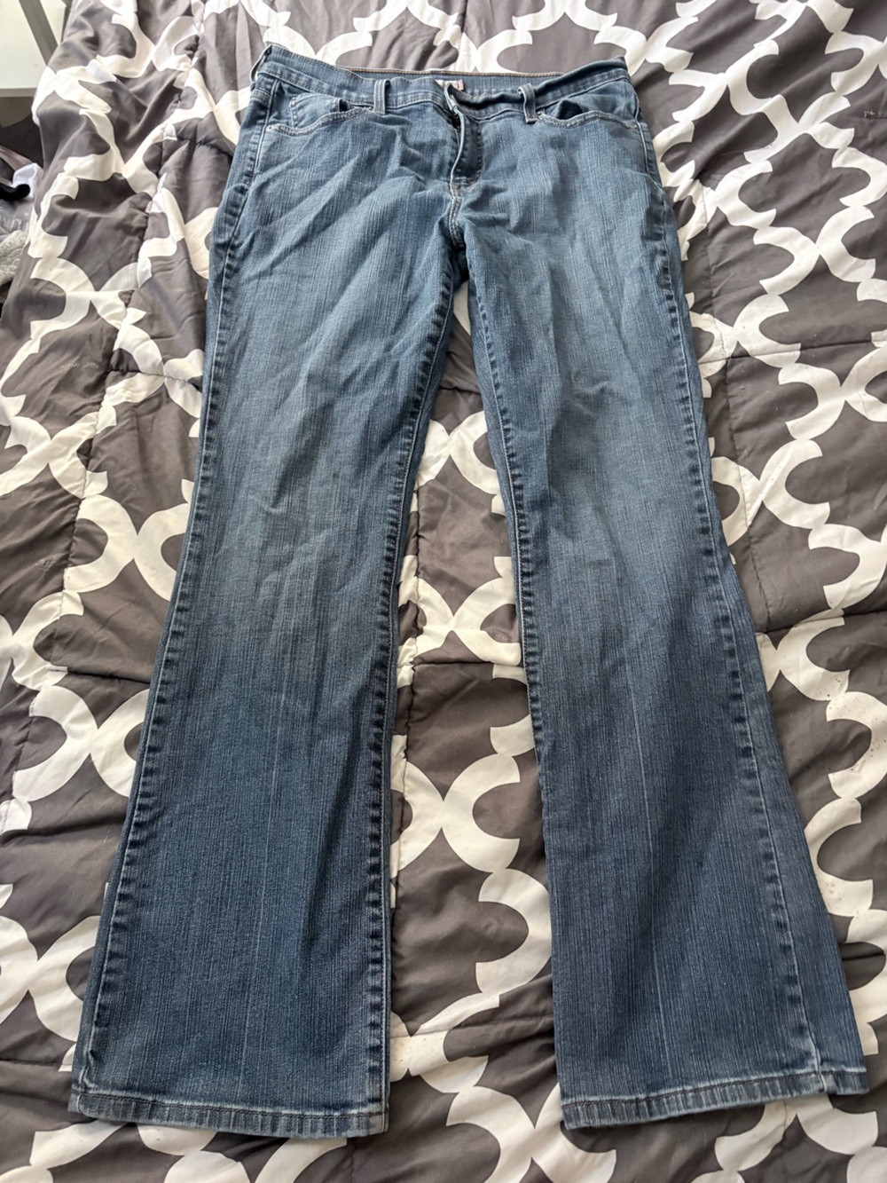 Levi's Light and Medium Blue Denim Jeans 12L